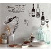 Samolepka na stanu Fľašky vína