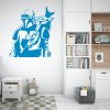 Samolepka Mandalorian a Grogu