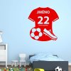 Samolepka Futbalový dres
