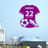 Samolepka Futbalový dres