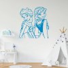 Samolepka Ľadové kráľovstvo Elsa a Anna