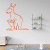 Samolepka Roztomilá Kengura