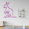 Samolepka Roztomilá Kengura