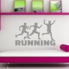 Samolepka Running