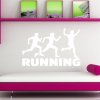 Samolepka Running