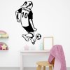 Samolepka Futbalistka s menom