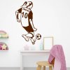 Samolepka Futbalistka s menom