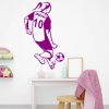 Samolepka Futbalistka s menom