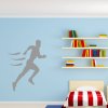 Samolepka Silueta bežca