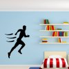 Samolepka Silueta bežca