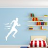 Samolepka Silueta bežca