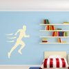 Samolepka Silueta bežca