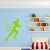 Samolepka Silueta bežca