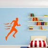 Samolepka Silueta bežca