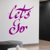 Samolepka Let’s Go