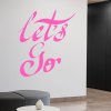 Samolepka Let’s Go