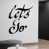 Samolepka Let’s Go