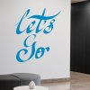 Samolepka Let’s Go