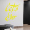 Samolepka Let’s Go