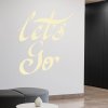 Samolepka Let’s Go