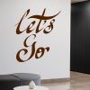 Samolepka Let’s Go