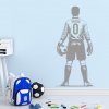 Samolepka Futbalový brankár s menom
