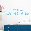 Samolepka Vlastné číslo - Ink free