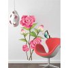 Samolepka Ružové ruže
