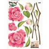 Samolepka Ružové ruže