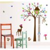 Samolepka Strom a lesné zvieratká