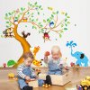 Samolepka Strom a zvieratká zo Zoo