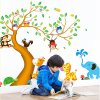 Samolepka Strom a zvieratká zo Zoo