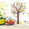 Samolepka Strom so zvieratkami