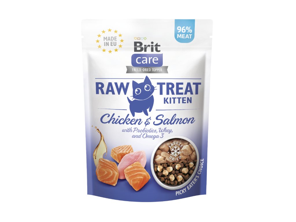 Brit RAW Treat Cat Kitten, 40 g
