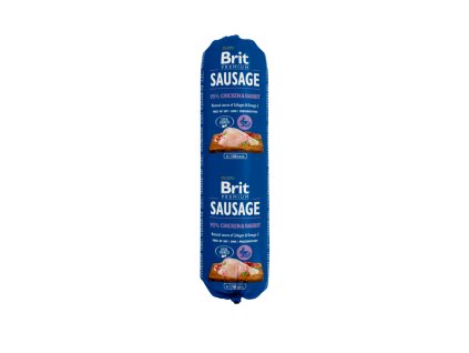 Brit Sausage Chicken & Rabbit 800 g