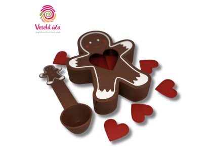 Perníčková smyslohra - srdíčka
