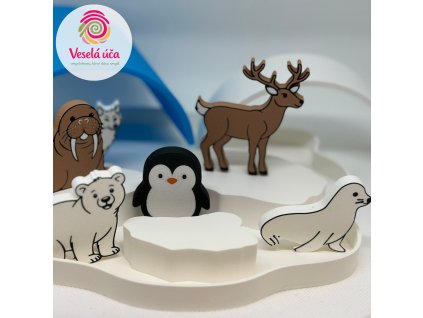 Smyslová sada Polární zvířátka