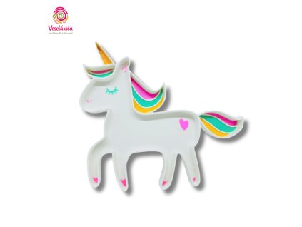 Vysypávací tác JEDNOROŽEC - kouzelný svět smyslové hry