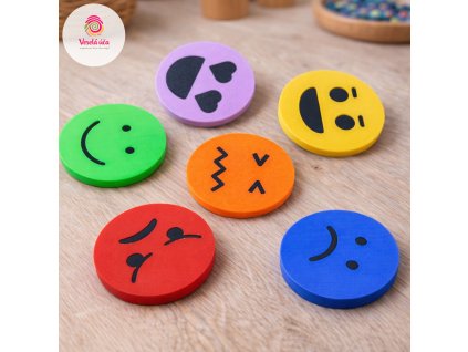 Žetony emocí - senzorická sada pro děti