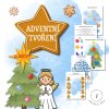10 mini aktivit adventního tvoření – PDF sada pro děti