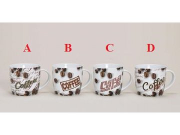 Hrnek Coffee se zrnky 8cm