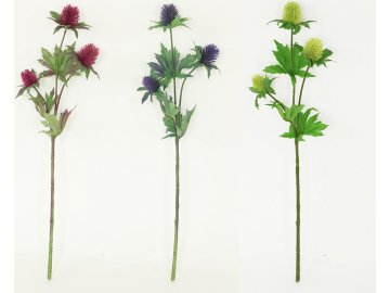 Bodlák | umělá květina | 3dr. | 44cm