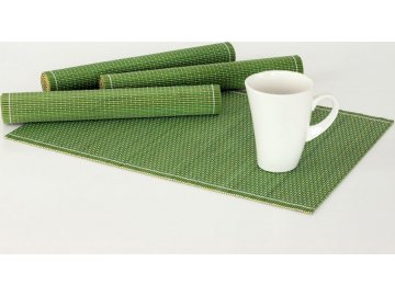 Bambusové prostírání | zelené | 4ks