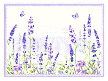 Korkové prostírání Lavender Field