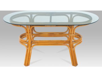Konferenční stolek ratanový 110x50x55cm