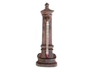 Venkovní teploměr sloupek litina 16,9cm