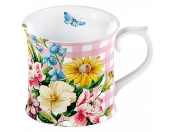43922 hrnek english garden porcelan 10x10x9cm