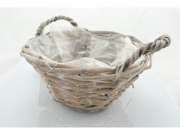 xidra50389a proutěný košík s uchy, poslední 5ks, nákup 56, prodej 99kc, arozměry 21x14cm