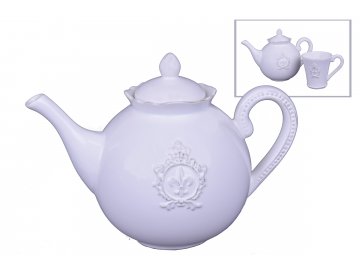 Konvička na čaj se znakem a korunkou 24x17x14cm