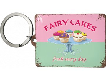 Klíčenka 4x6 cm Fairy Cakes
